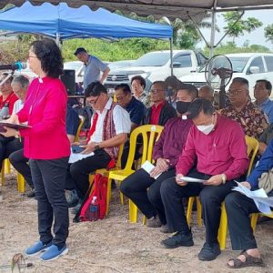 Selangau Mukah Road by Wesley Methodist Church 2023 2