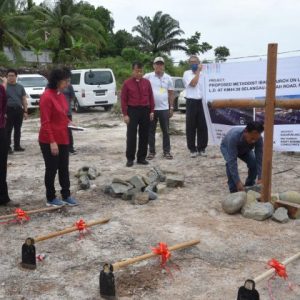 Selangau Mukah Road by Wesley Methodist Church 2023 3